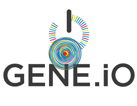 Gene.iO logo modified for video