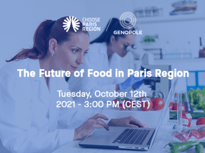 Webinar The Futur of Foos in Paris Region - CPR / Genopole