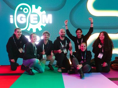 l'équipe iGEM 2023 Evry Paris-Saclay - Médaille d'or et p