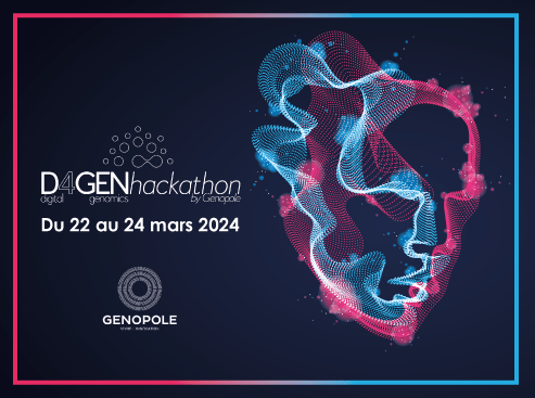 Genopole is organizing the third edition of the D4Gen Hackathon