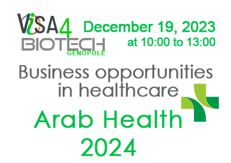 Visa4Biotech - ArabHealth 2024